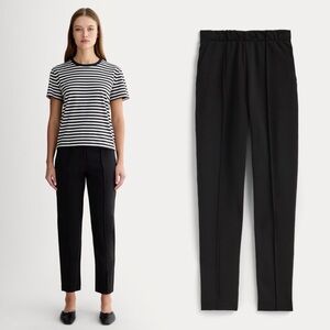 Everlane The Dream Pant Black Pintuck Drawstring Pant Women’s XL